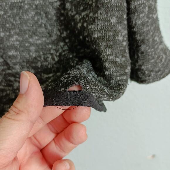 CD COPPER DENIM Boys Gray Black Full Zip Hooded Sweater Lightweight Warm, Sz 7 - Picture 10 of 10